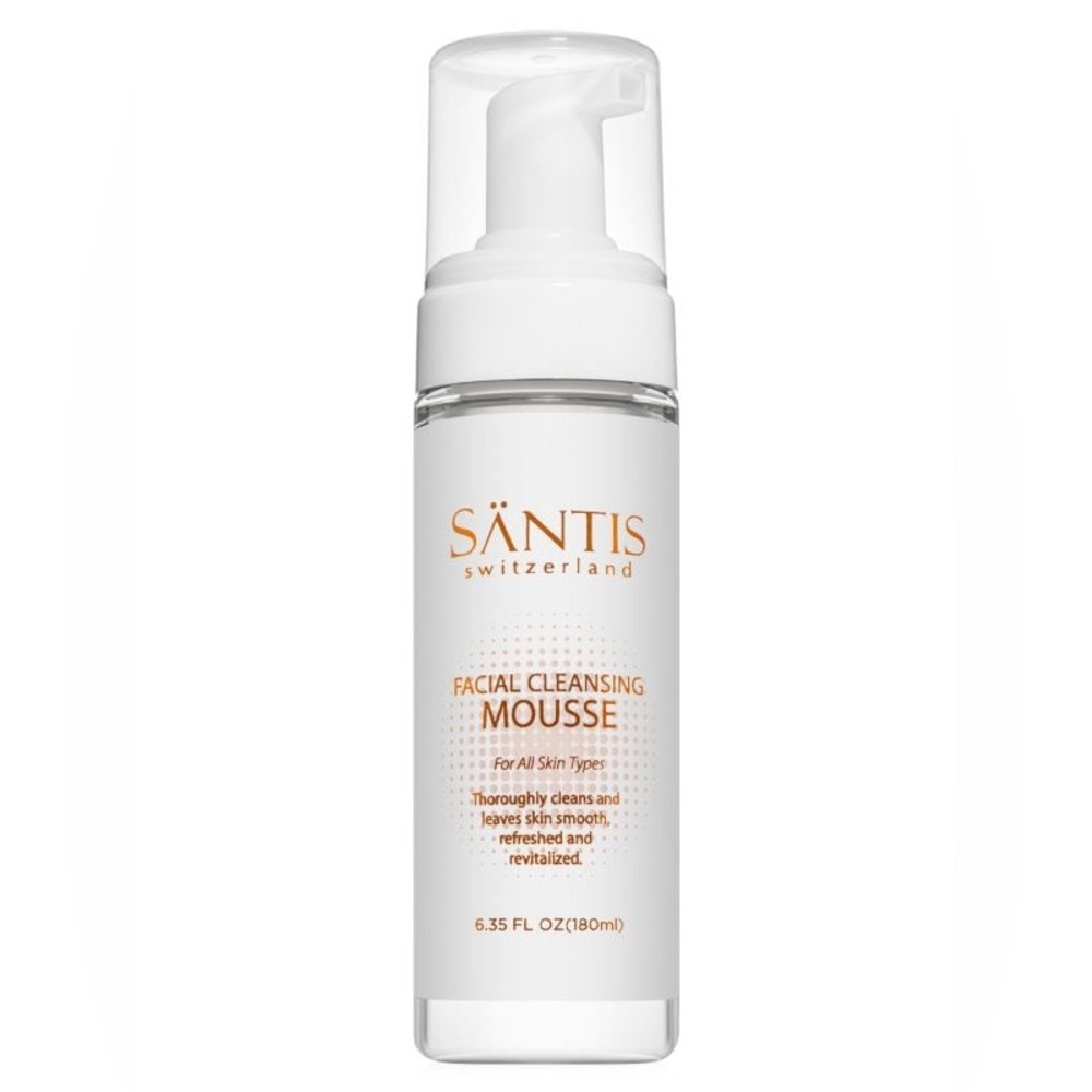 NEW Santis Switzerland Sealed All Skin Type Facial Cleaning Mousse, 6.35 Fl Oz.